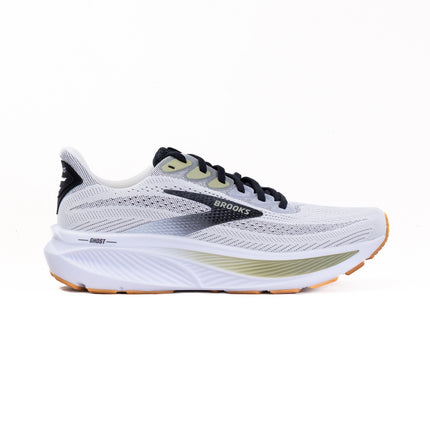 Brooks Ghost 17 (Men’s) - White/Black/Tea