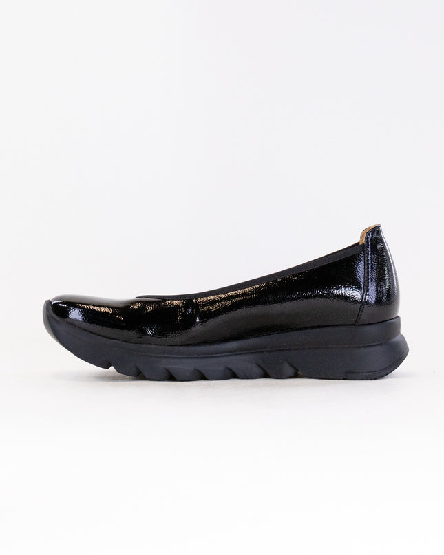 Wolky Snallerina F2F (Women's) - Black Patent