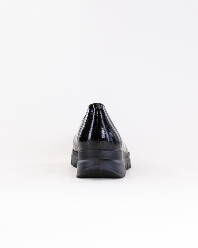 Wolky Snallerina F2F (Women's) - Black Patent