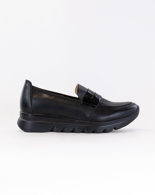 Wolky Snoafer F2F (Women's) - Black Stretch