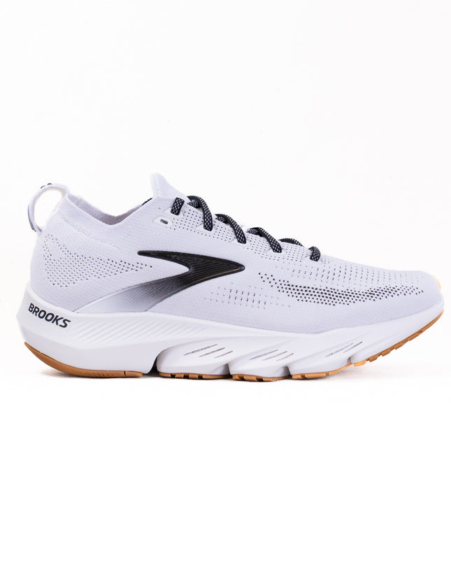 Brooks Glycerin Flex (Men's) - White/Black/Gum