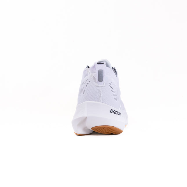 Brooks Glycerin Flex (Men's) - White/Black/Gum