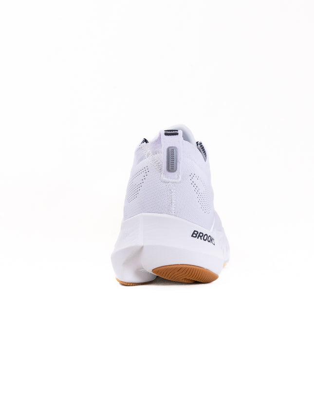 Brooks Glycerin Flex (Men's) - White/Black/Gum