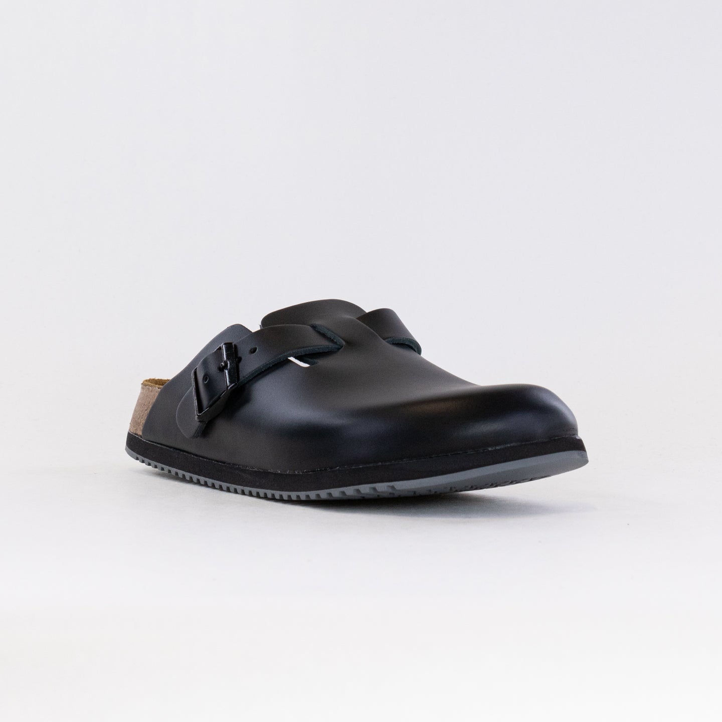 Birkenstock Boston Pro (Unisex) - Black Leather