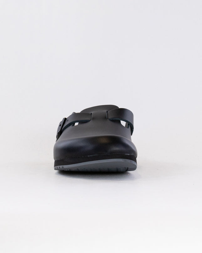 Birkenstock Boston Pro (Unisex) - Black Leather
