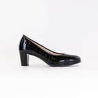 3.5 (US 6) / G (Medium) / BLACK KROKO