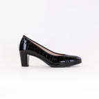 3.5 (US 6.0) / G (Medium) / BLACK KROKO