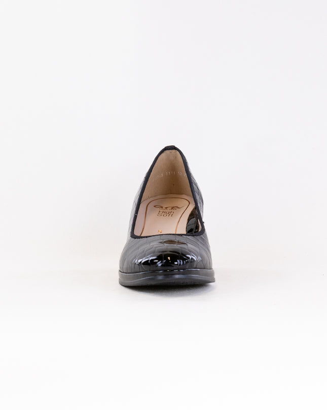 Ara Ophelia Pump (Women's) - Black Kroko