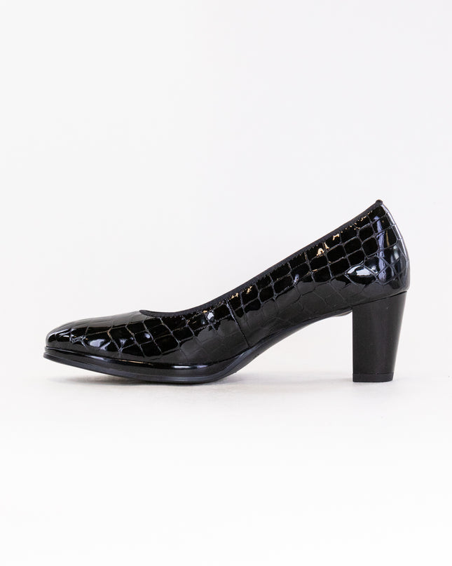Ara Ophelia Pump (Women's) - Black Kroko