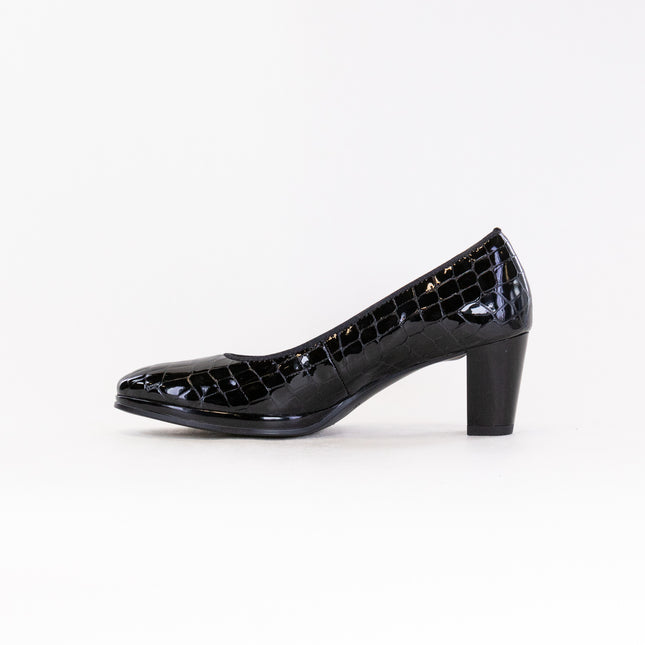 Ara Ophelia Pump (Women's) - Black Kroko