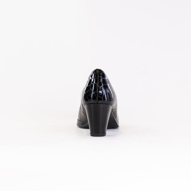Ara Ophelia Pump (Women's) - Black Kroko
