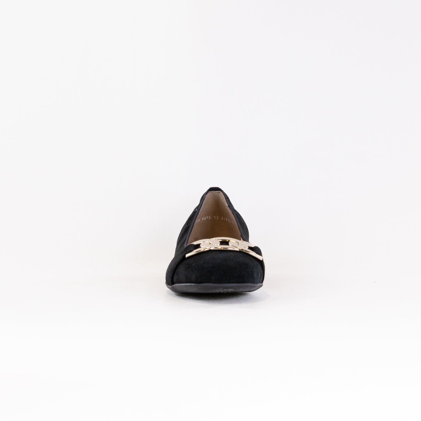 Ara Sky Flat (Women's) - Black Suede