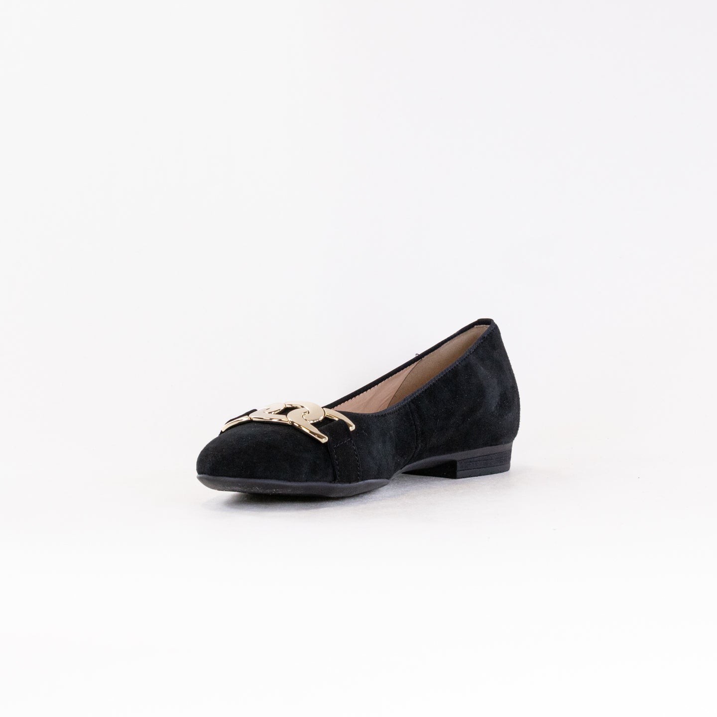 Ara Sky Flat (Women's) - Black Suede