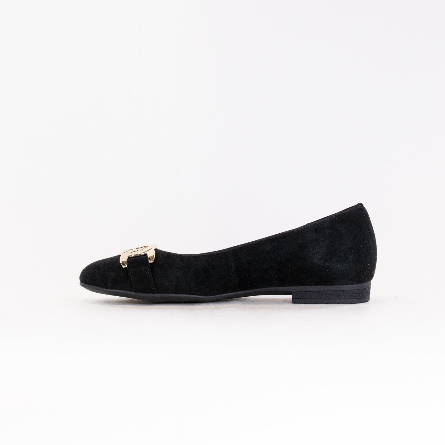 Ara Sky Flat (Women's) - Black Suede