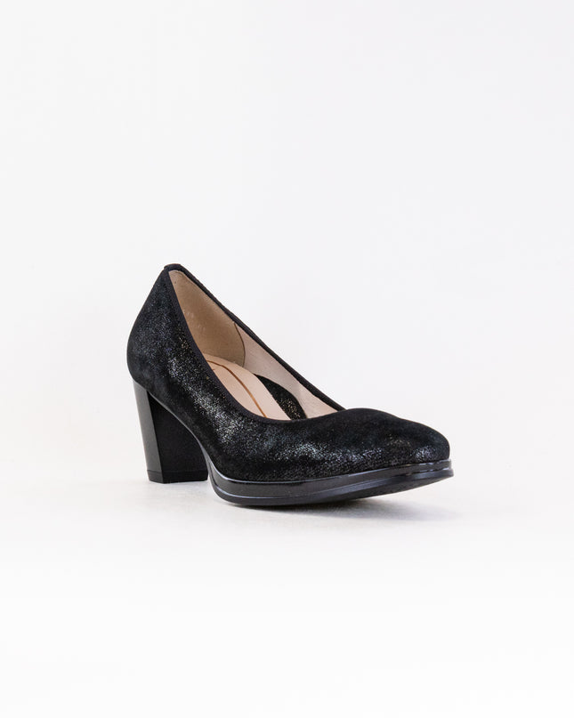 Ara Ophelia Pump (Women's) - Black Glitter Metallic
