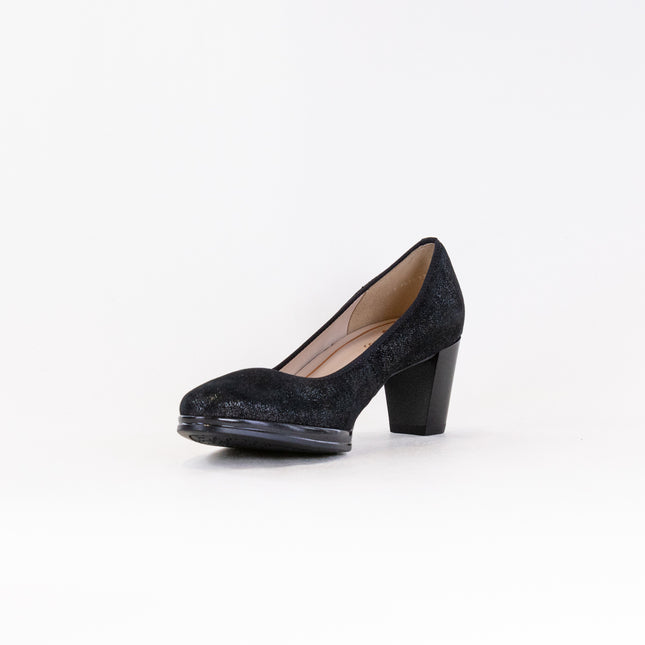Ara Ophelia Pump (Women's) - Black Glitter Metallic