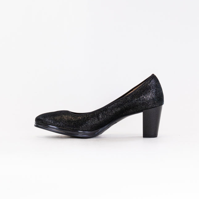 Ara Ophelia Pump (Women's) - Black Glitter Metallic