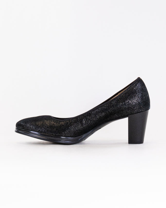 Ara Ophelia Pump (Women's) - Black Glitter Metallic