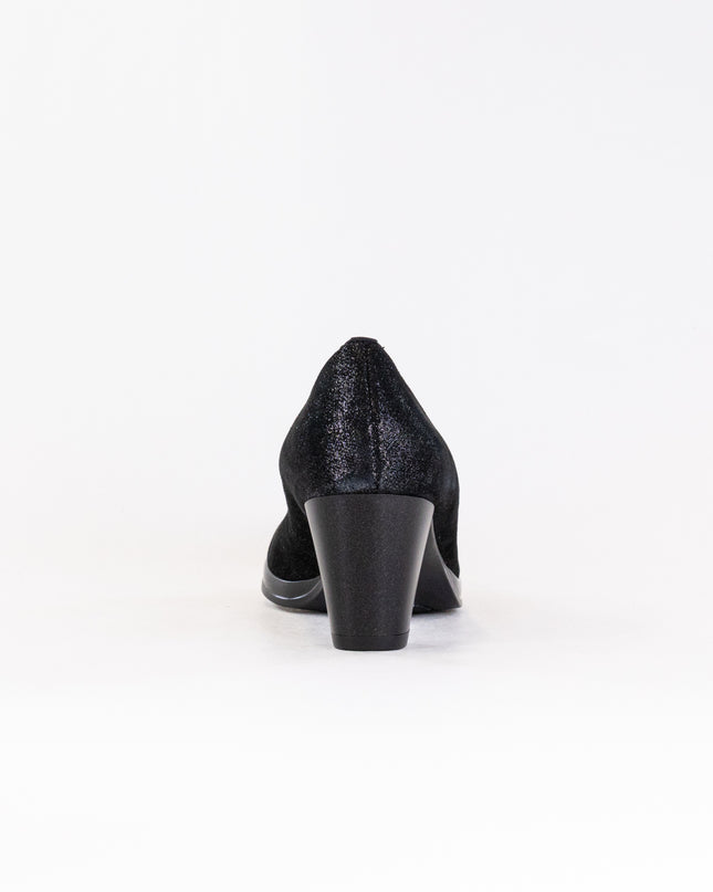 Ara Ophelia Pump (Women's) - Black Glitter Metallic