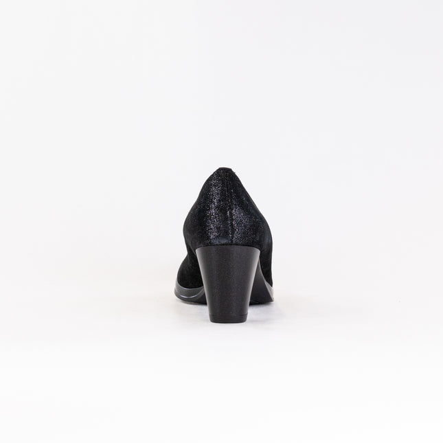 Ara Ophelia Pump (Women's) - Black Glitter Metallic