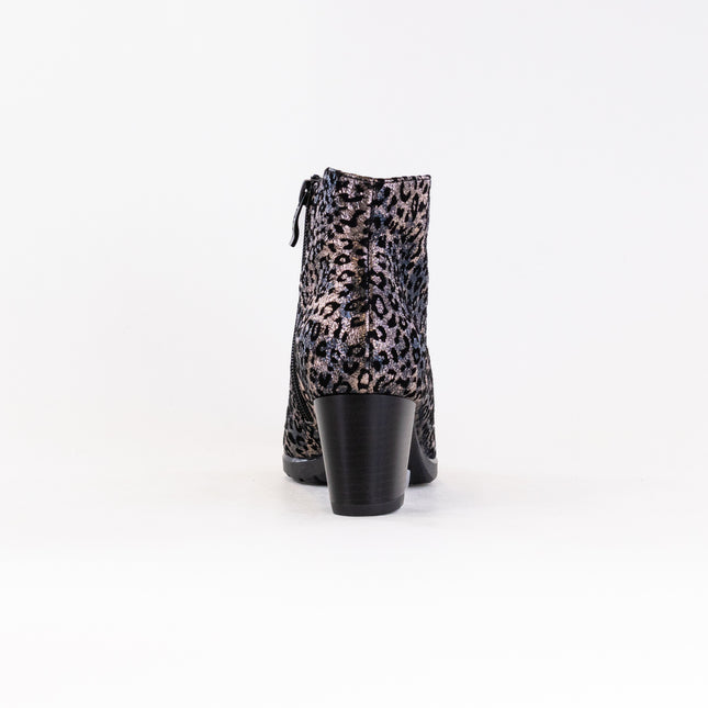 Ara Oriel V Cut Bootie - Titan Metallic Suede