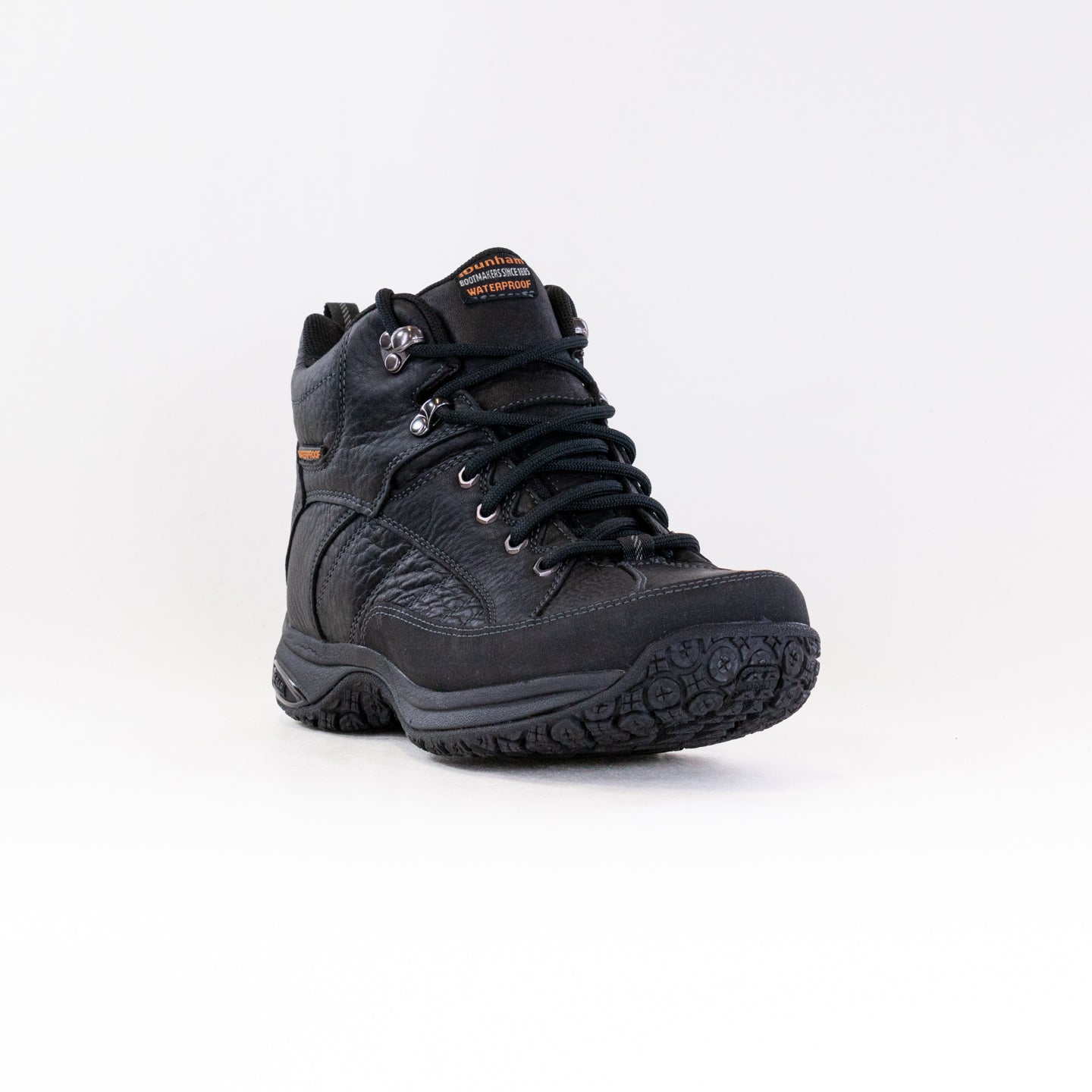 Dunham Lawrence Mid Waterproof Boot (Men's) - Black Leather