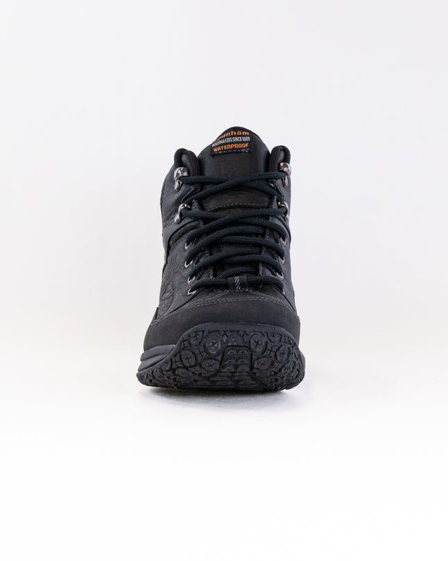 Dunham Lawrence Mid Waterproof Boot (Men's) - Black Leather