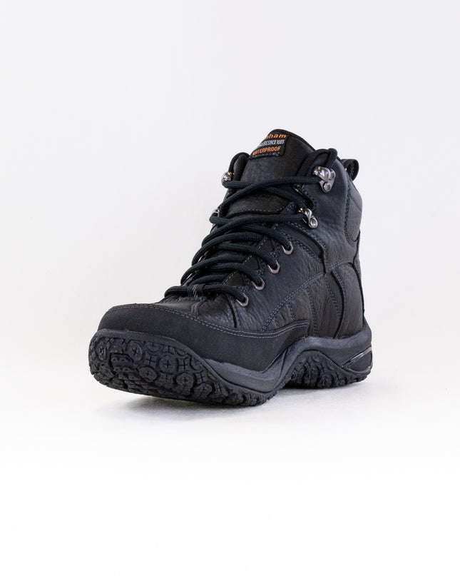 Dunham Lawrence Mid Waterproof Boot (Men's) - Black Leather