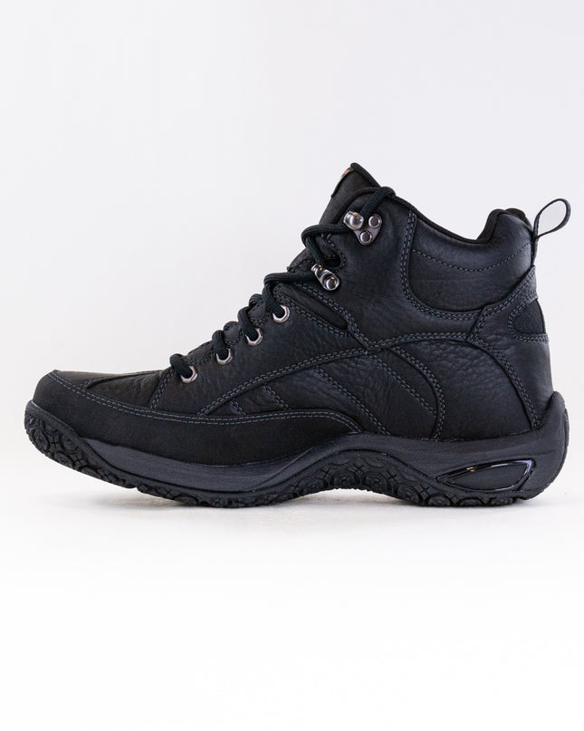 Dunham Lawrence Mid Waterproof Boot (Men's) - Black Leather