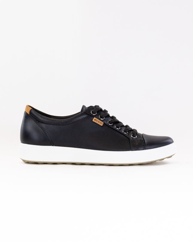 Ecco Soft 7 Sneaker (Women's) - Black
