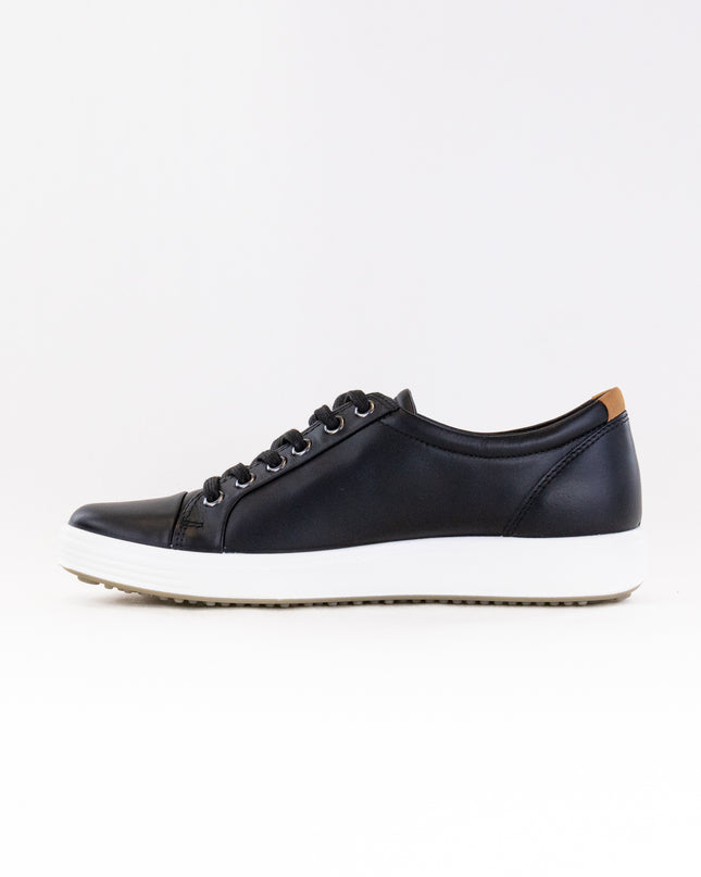 Ecco Soft 7 Sneaker (Women's) - Black