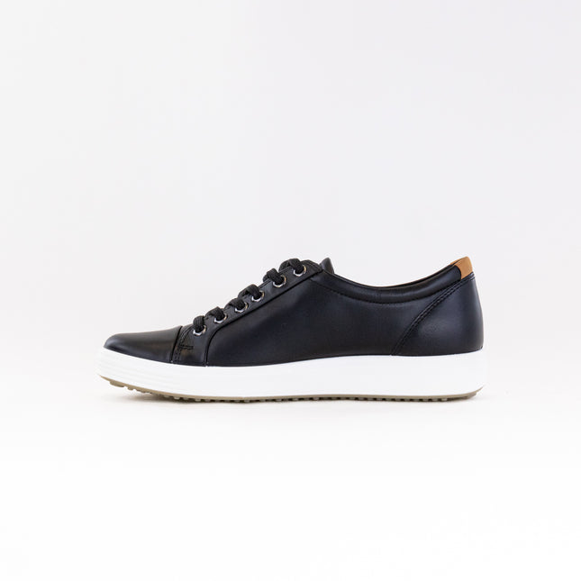 Ecco Soft 7 Sneaker (Women's) - Black