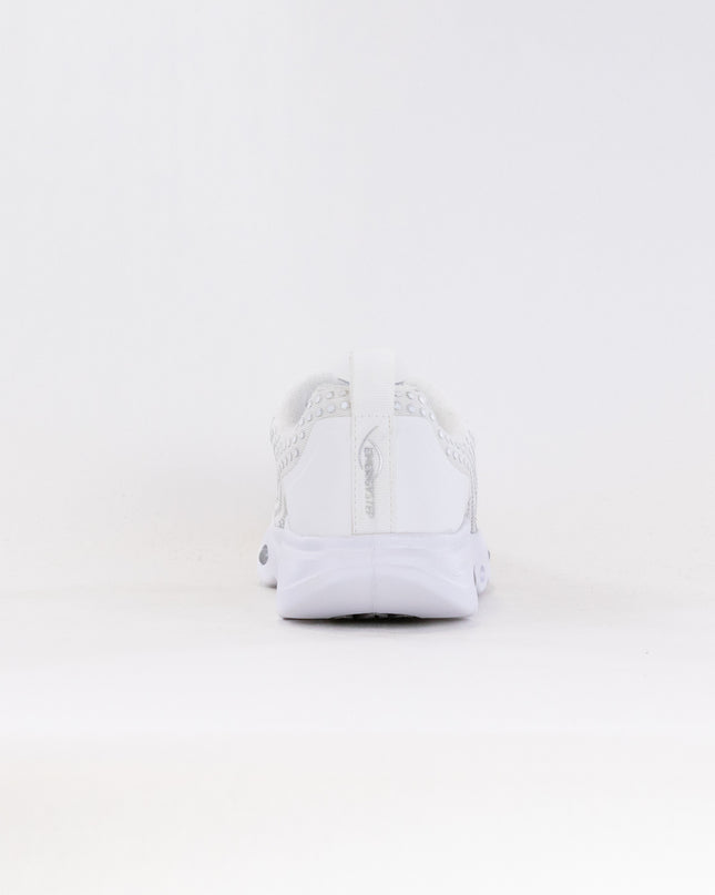 Ara Montclair Memory Foam Lace Up Sneaker (Women's) - White/Silver
