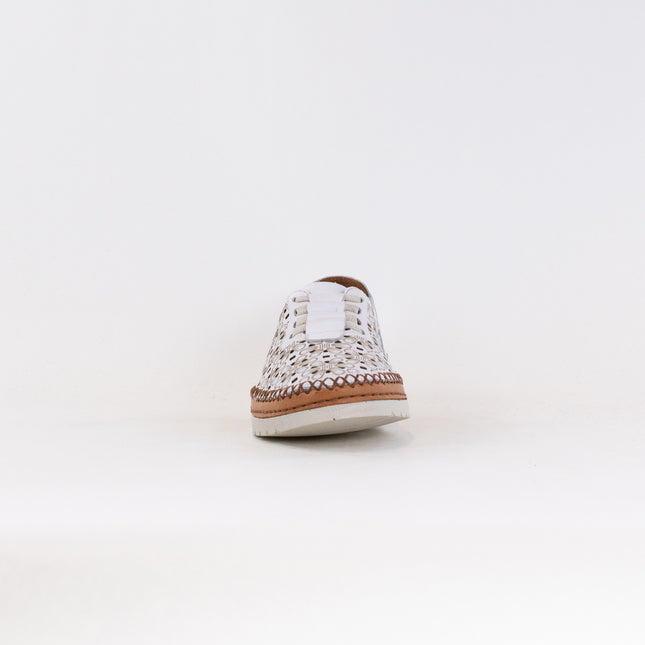 Spring Step Indi (Women's) - White Leather