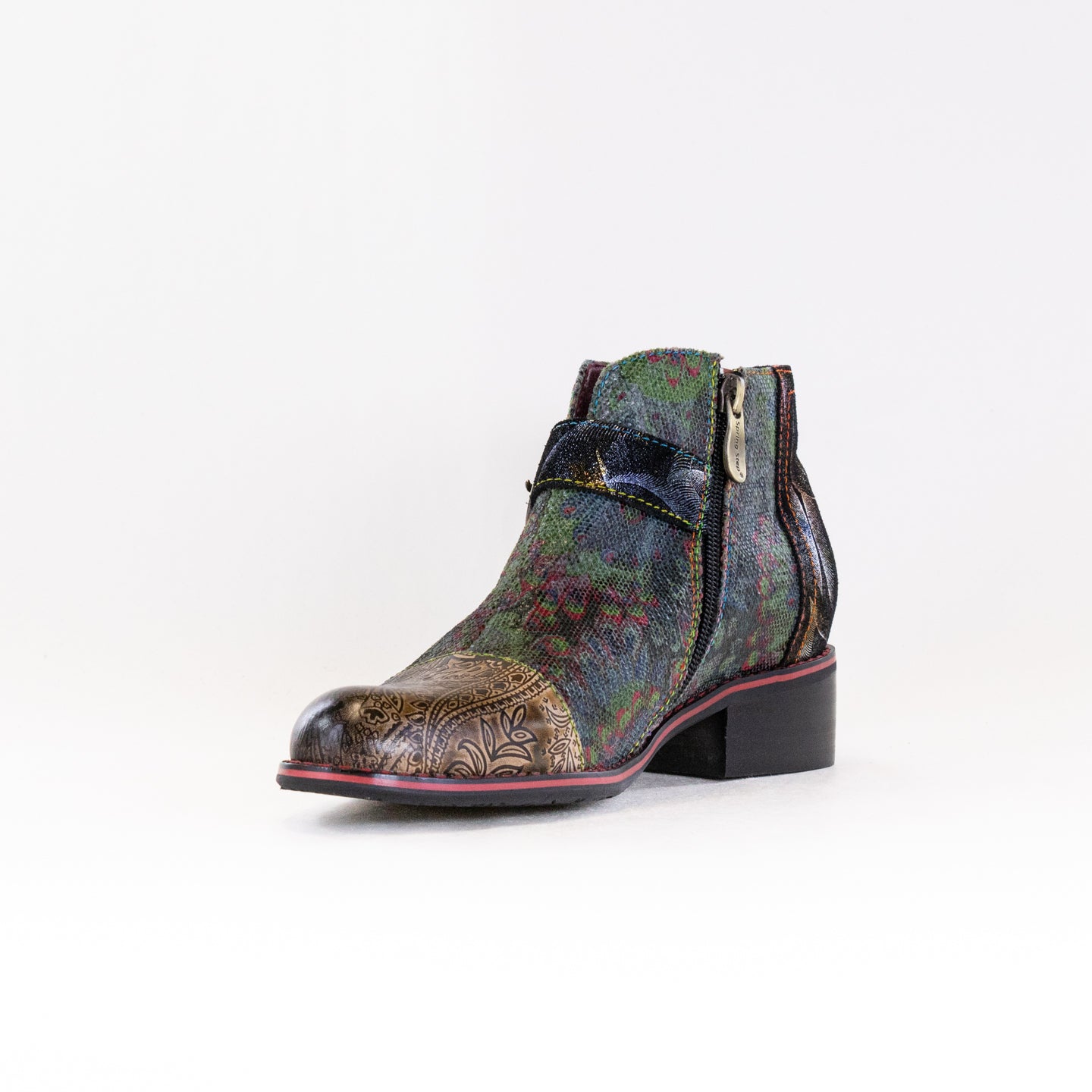 Spring Step GEORGIANA-SCOPE (Women's) - Olive Multi