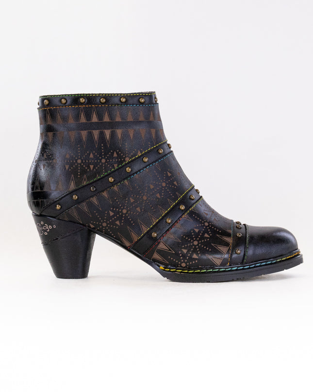 L'Artiste  Niobe (Women's) - Black Multi Leather