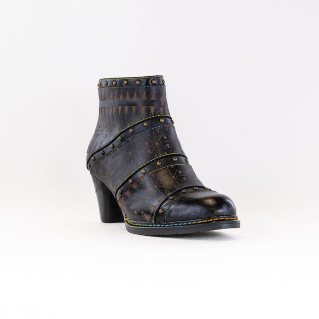 L'Artiste  Niobe (Women's) - Black Multi Leather