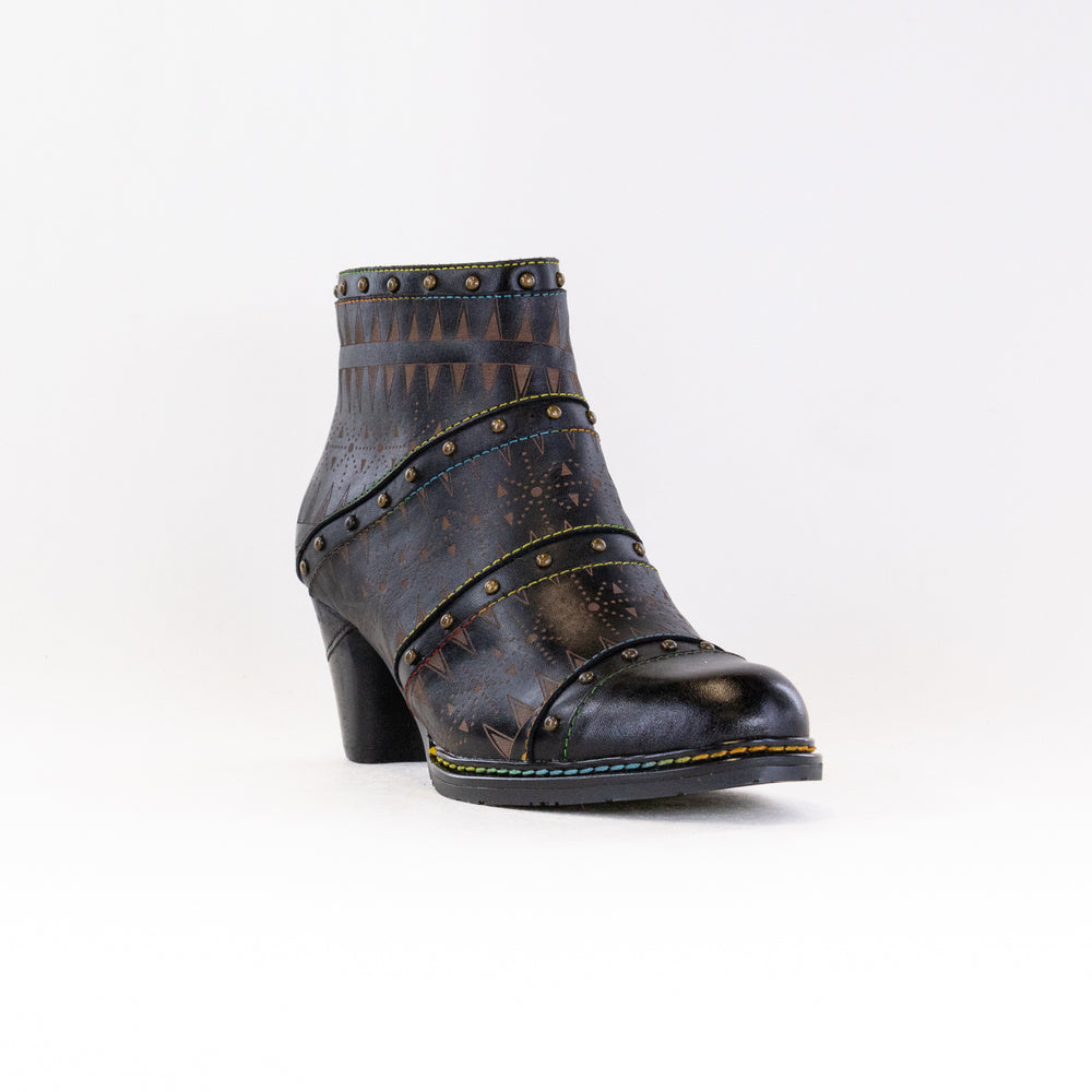 Spring Step L'Artiste  Niobe (Women's) - Black Multi Leather