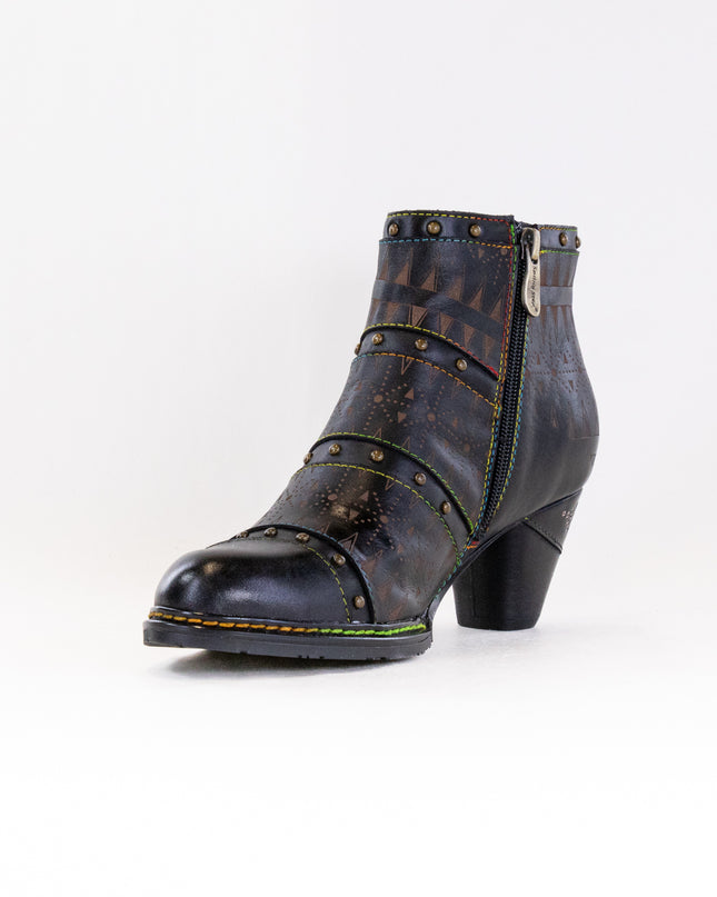 L'Artiste  Niobe (Women's) - Black Multi Leather