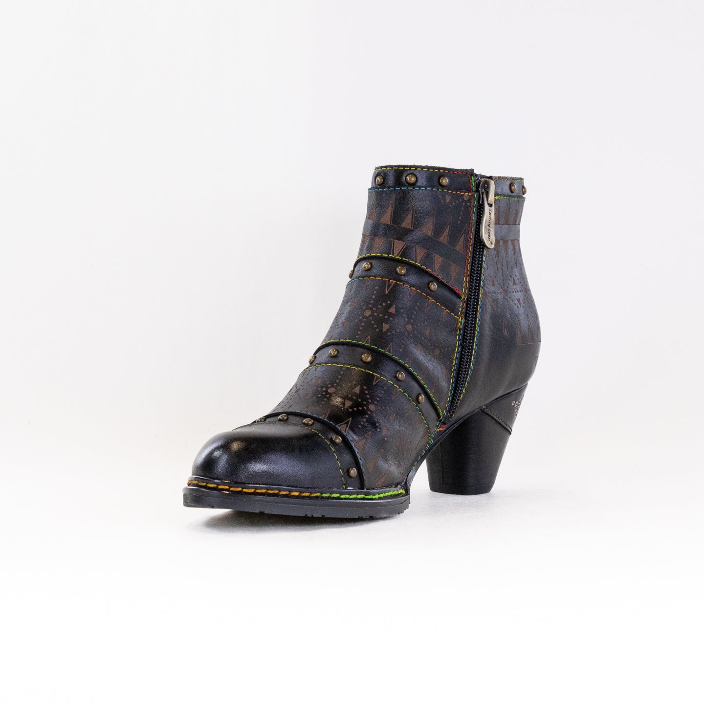 Spring Step L'Artiste  Niobe (Women's) - Black Multi Leather