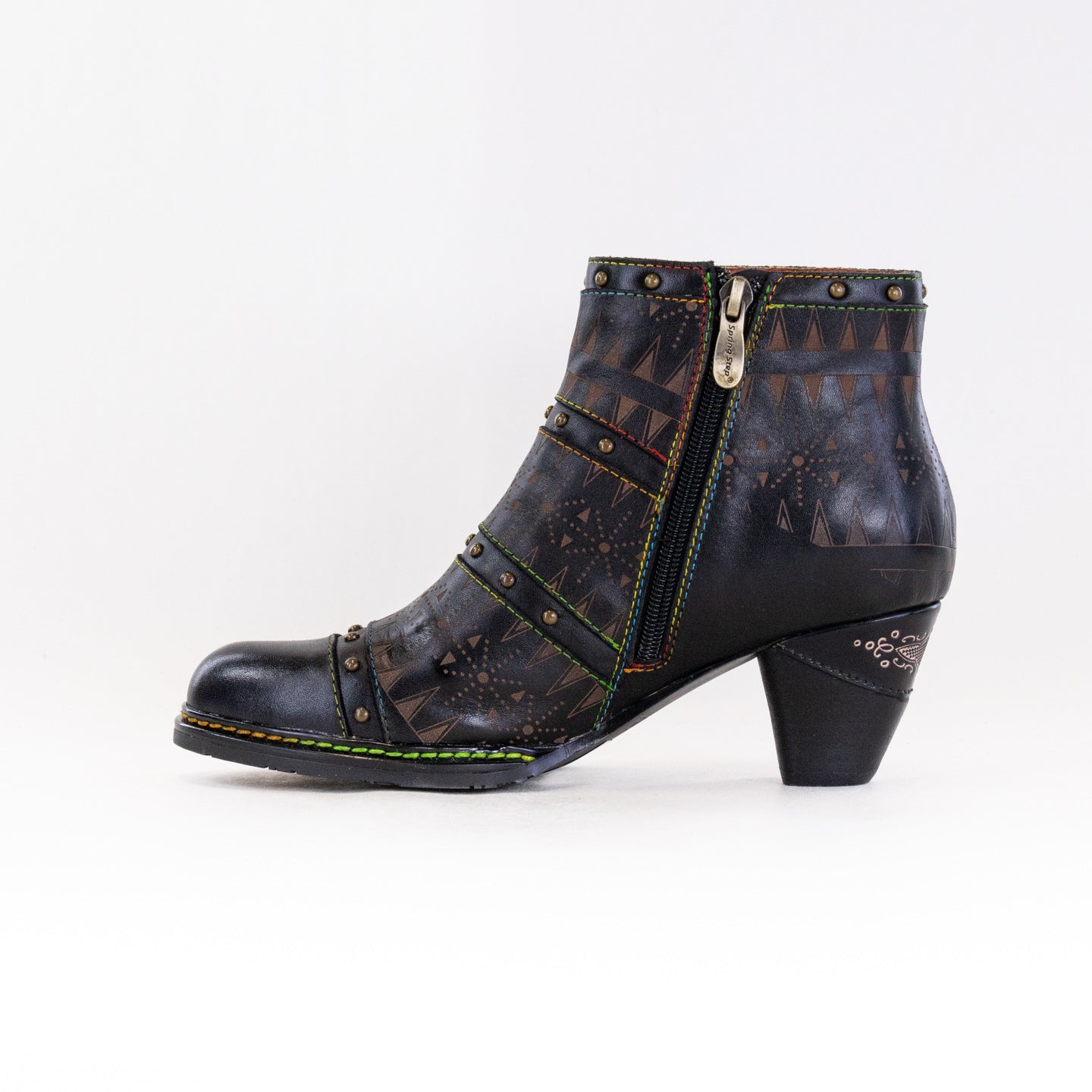 Spring Step L'Artiste  Niobe (Women's) - Black Multi Leather