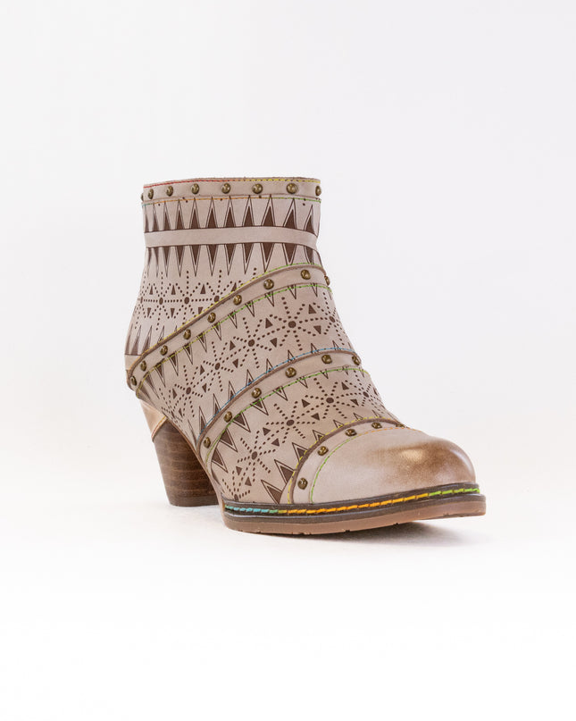 L'Artiste  Niobe (Women's) - Beige Multi Leather
