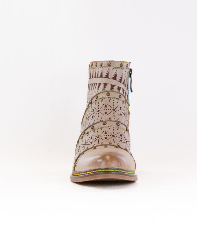L'Artiste  Niobe (Women's) - Beige Multi Leather