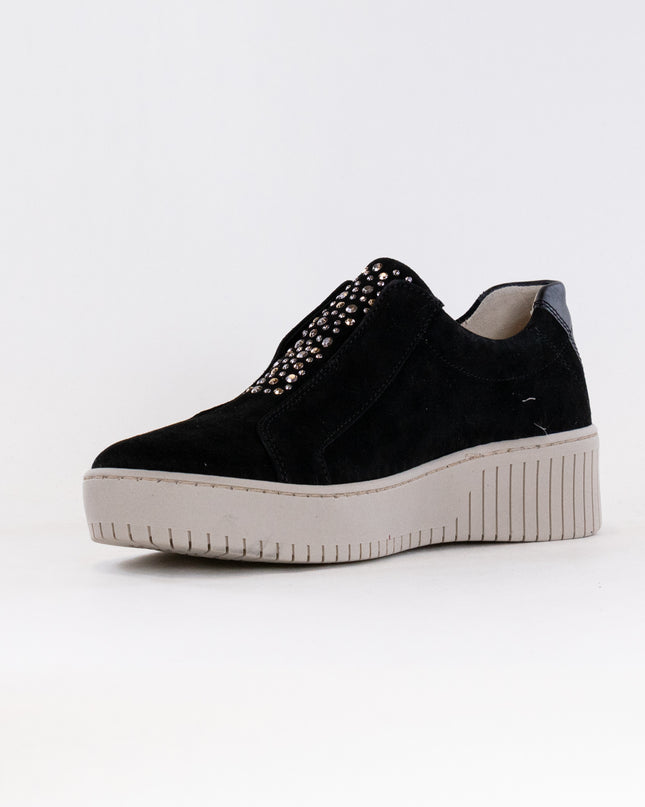 Gabor 33.231.17 Slip On Sneaker (Women's) - Black