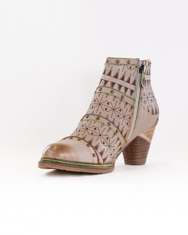 L'Artiste  Niobe (Women's) - Beige Multi Leather