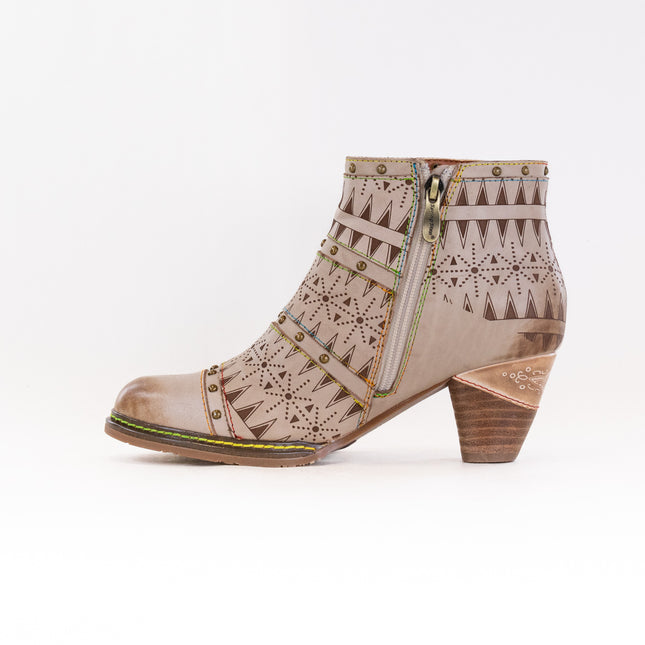 L'Artiste  Niobe (Women's) - Beige Multi Leather