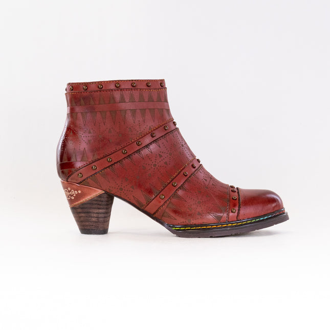 L'Artiste Niobe (Women's) - Rust Multi Leather