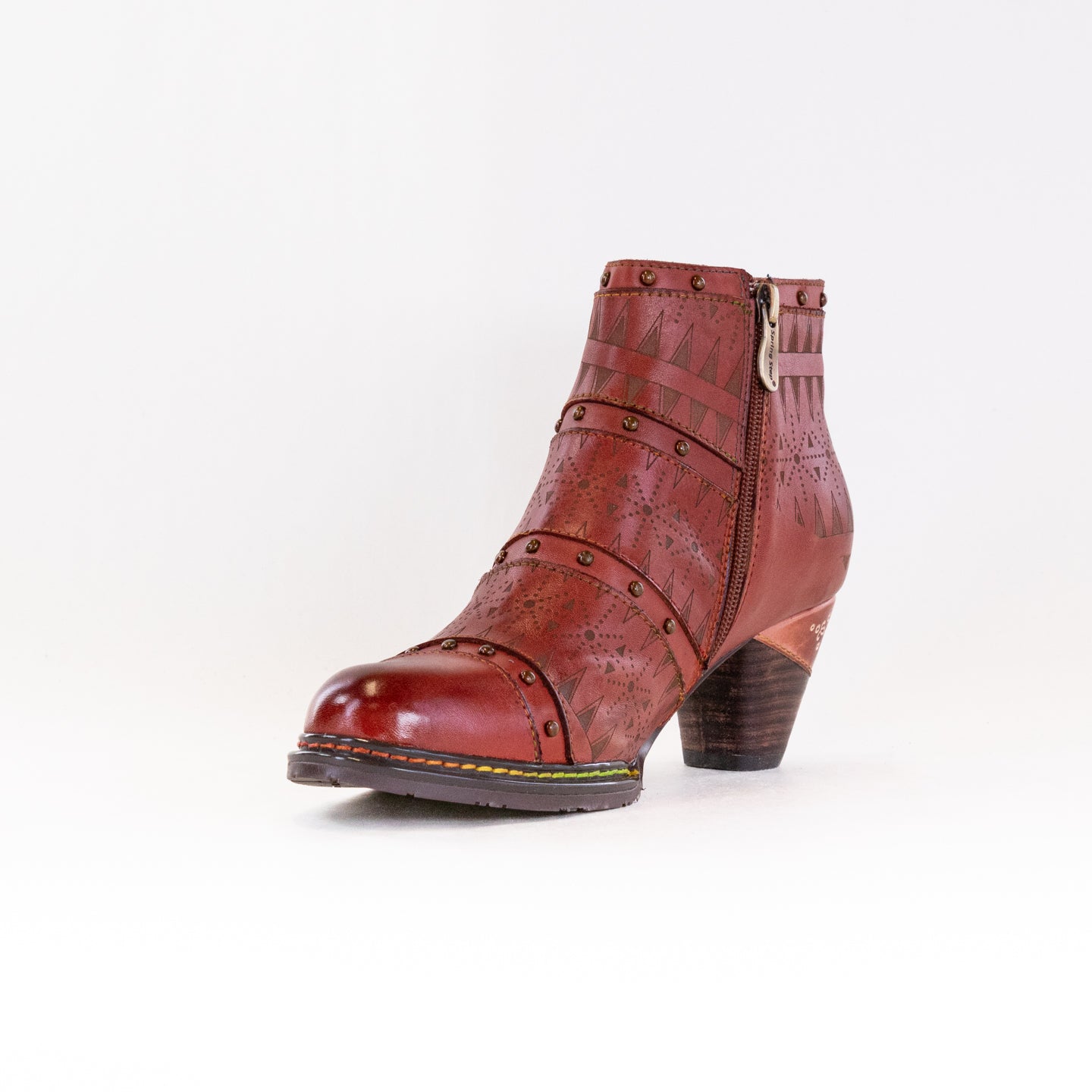 Spring Step L'Artiste  Niobe (Women's) - Rust Multi Leather