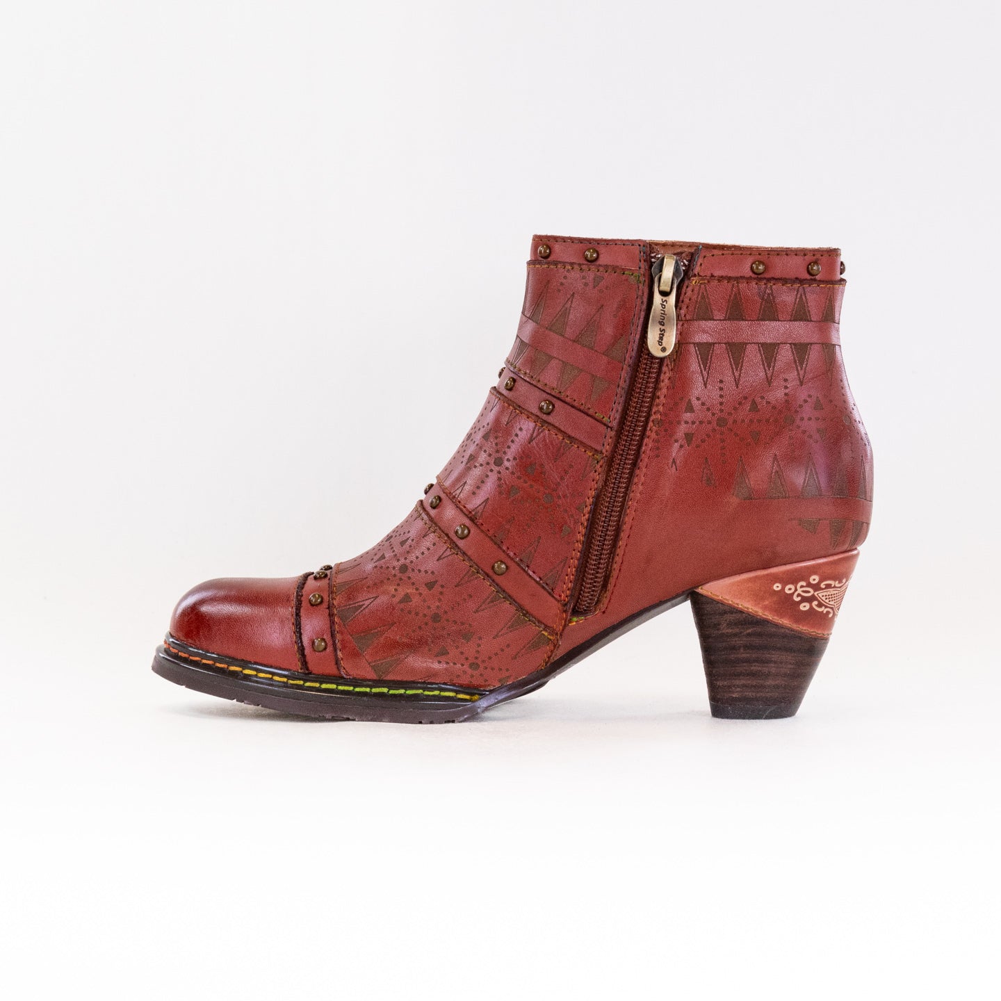 Spring Step L'Artiste  Niobe (Women's) - Rust Multi Leather