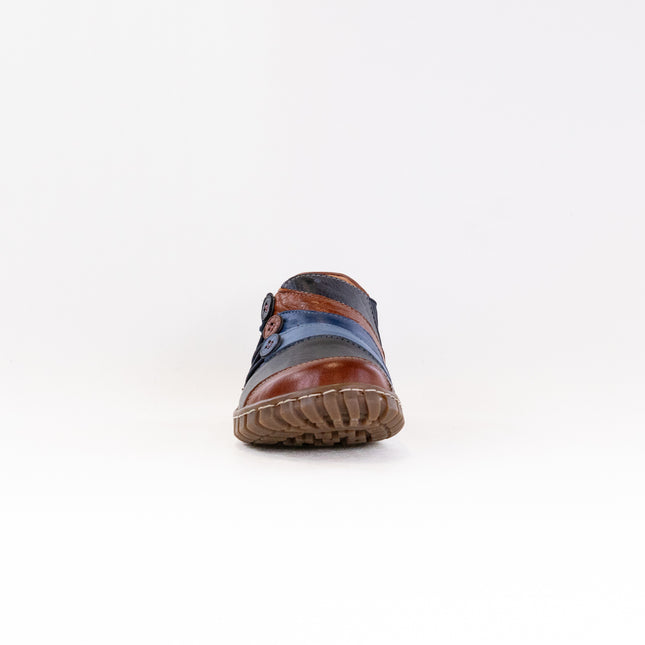 Spring Step Neeta (Women's) - Navy Multi Leather